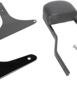 Short Square 14" Sissy Bar - Black