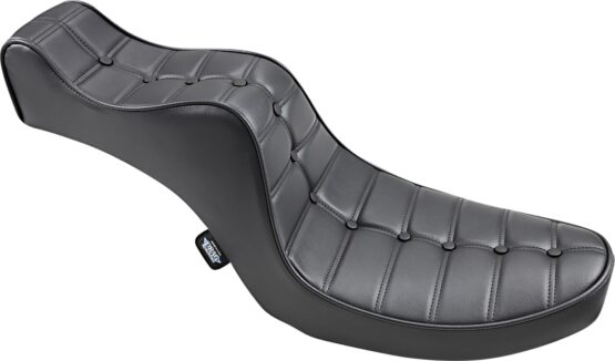 Drag Specialties Mini King and Queen Seat Black For Harley FL/FX 1958-1984