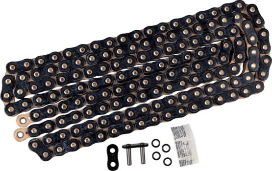 EK 530ZVX3 Sportbike Chain 150 Links Black/Gold
