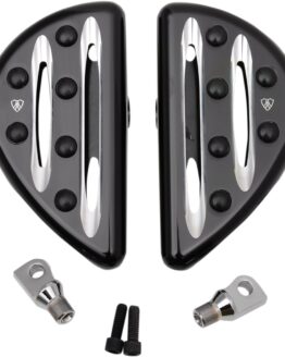 Deep Cut Adjustable Universal Peg Mount Floorboards - Black