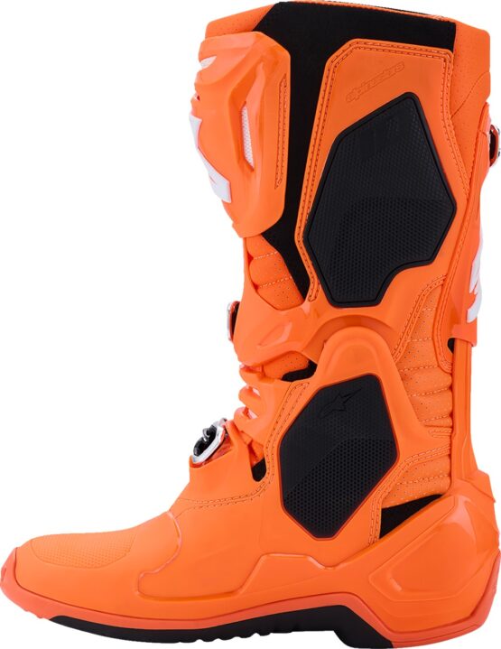 Alpinestars Tech 10 Supervented Boots Orange/Black/White US 9 - Image 4