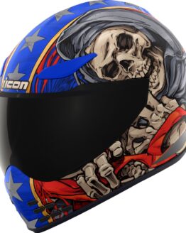 ICON Domain Revere Helmet - Medium, Blue/Red/White
