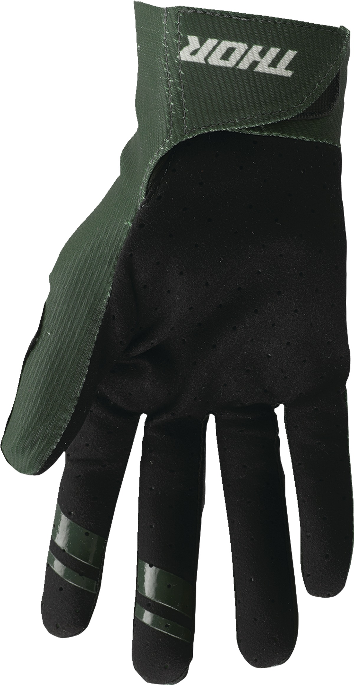 Thor Intense Assist Censis Gloves Men's M White/Green/Black - Image 3