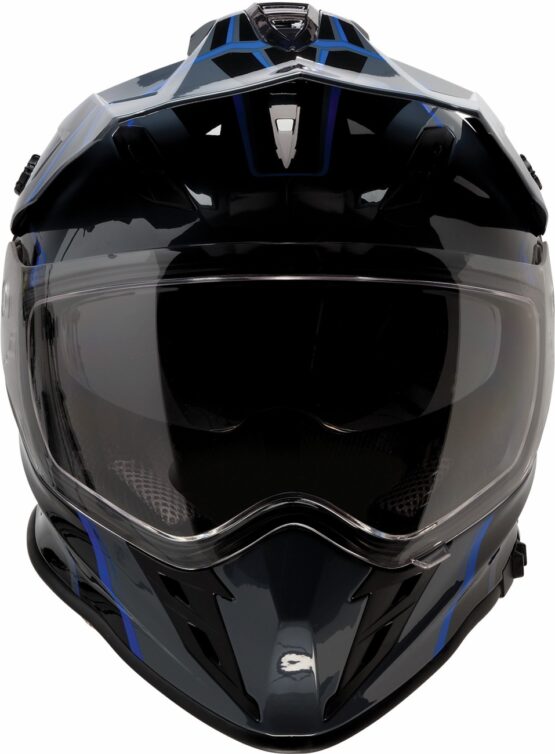 Z1R Range 2.0 Voyager Helmet Gloss Blue/Gray - Small - Image 3
