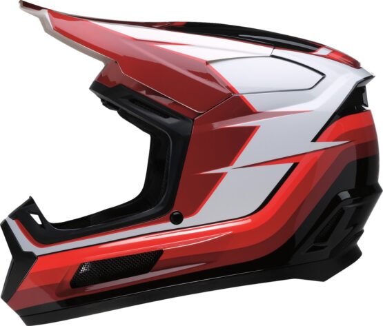 Z1R Youth Dirt Maxx Vortex Helmet Red/White Large