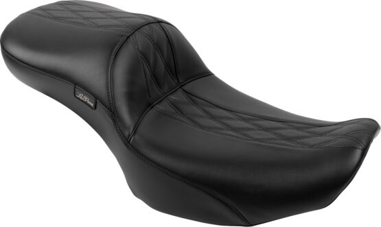 Le Pera Maverick Daddy Long Legs Seat Diamond HR2 Inlay Black For Harley FLH/FLT 2023-2024