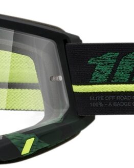 100% Accuri 2 Overlord Goggles Clear Lens Green Frame