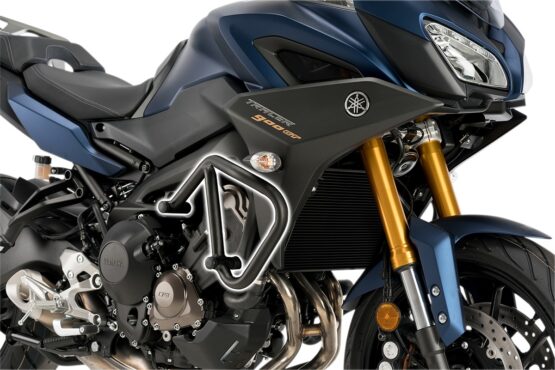 Puig Black Engine Guards For 18-20 Yamaha Tracer 900 GT