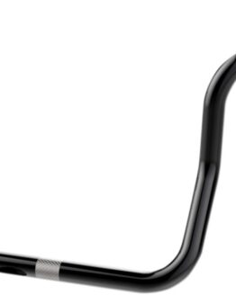 Khrome Werks 1in Ape Hanger Handlebar 10in Black For Harley-Davidson