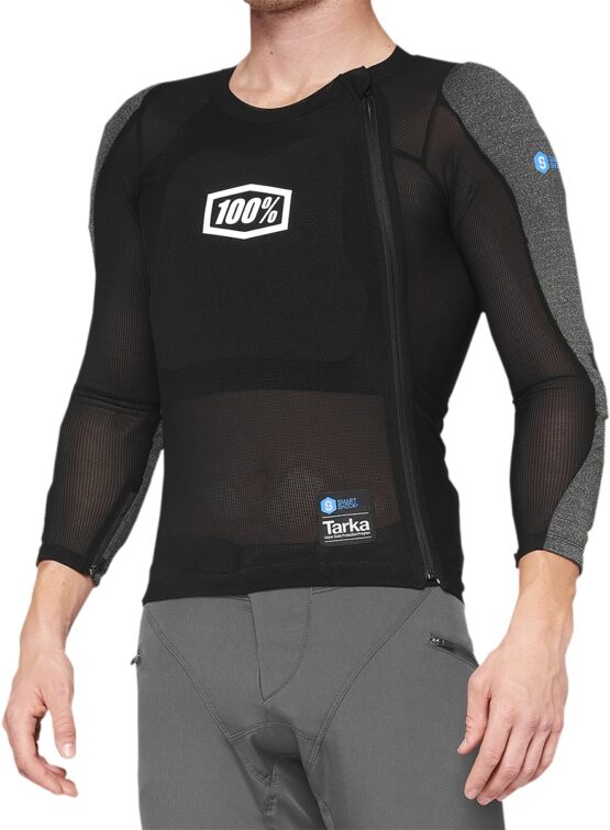 100% Tarka Body Armor Long Sleeve Black 2XL Unisex