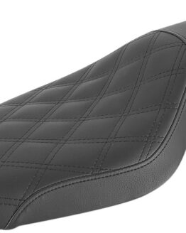 Profiler Lattice Stitched 2-Up Seat - Black