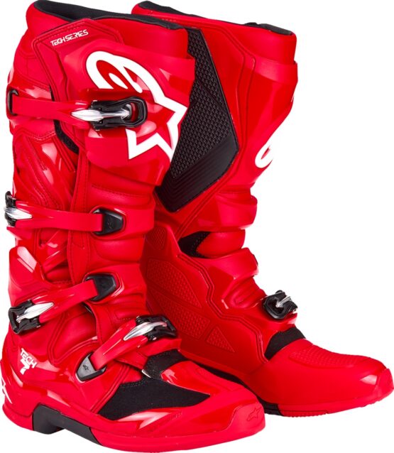 Alpinestars Tech 7 Boots Bright Red Size 13