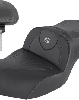 Road Sofa Carbon Fiber 2-Up Seat Black w/Backrest