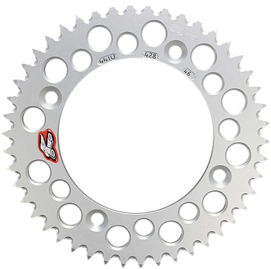 Rear Sprocket - Silver 428-46 Teeth