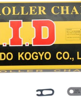D.I.D 420D Standard Drive Chain 126 Links Non-O-Ring Natural
