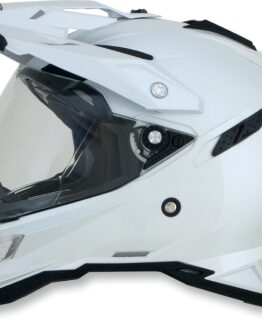 FX-41DS Full Face Dual-Sport Helmet Gloss White X-Small