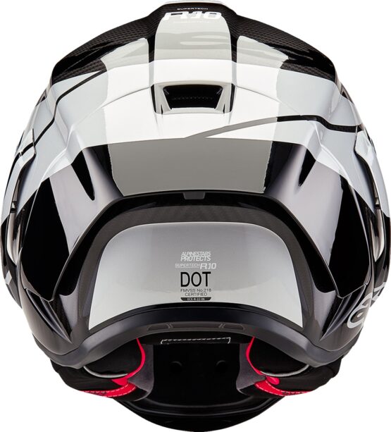 Alpinestars Supertech R10 Element Helmet Carbon Silver Black Small - Image 3