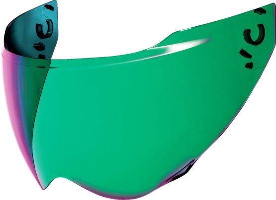 ICON Domain Helmet Shield Scarab Green One Size
