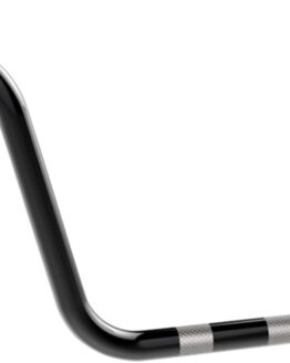 Khrome Werks 1in Ape Hanger Handlebar 10in Rise Black Gloss