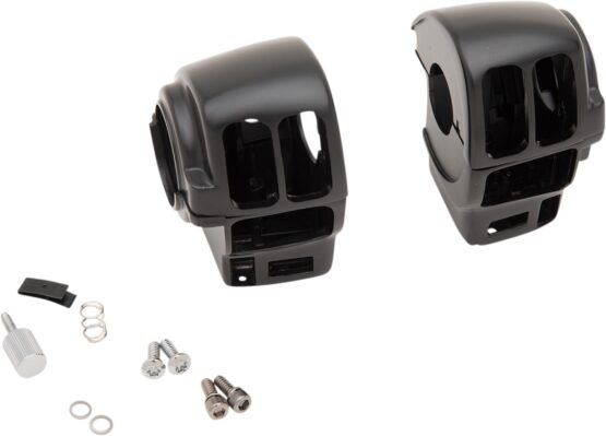 Drag Specialties Handlebar Switch Housing Kit Black For Harley Touring