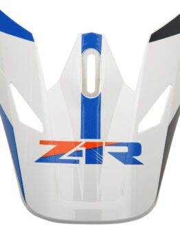 Z1R Rise Helmet Replacement Visor Blue Orange Adult One Size