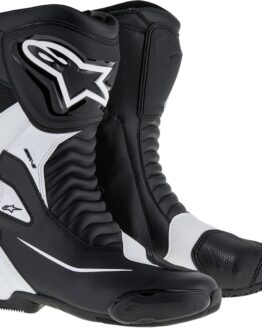 SMX-S Street Riding Boots Black/White US 9