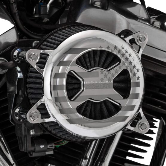 Vance & Hines VO2 America Chrome Air Intake for M8 - Image 4