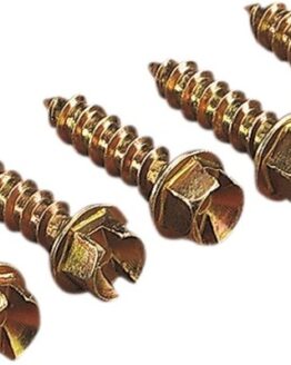 1/2" Original Gold Screws - 1000 Pack