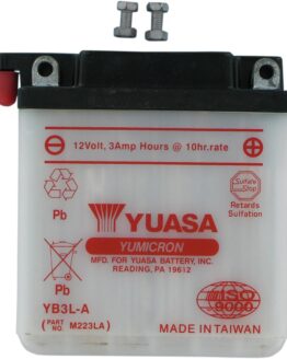 Yuasa YB3L-A 12V Conventional Battery For Honda XL/NS Models