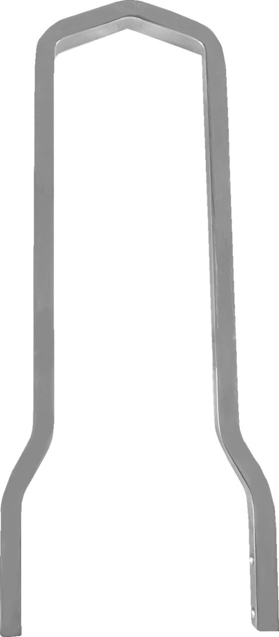 Drag Specialties Square Sissy Bar 12.81in Chrome For Harley Dyna