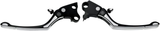 Regulator Hydraulic Brake/Clutch Lever Set Chrome Black/Silver