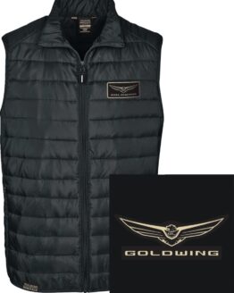 Men's Gold Wing Puffer Vest