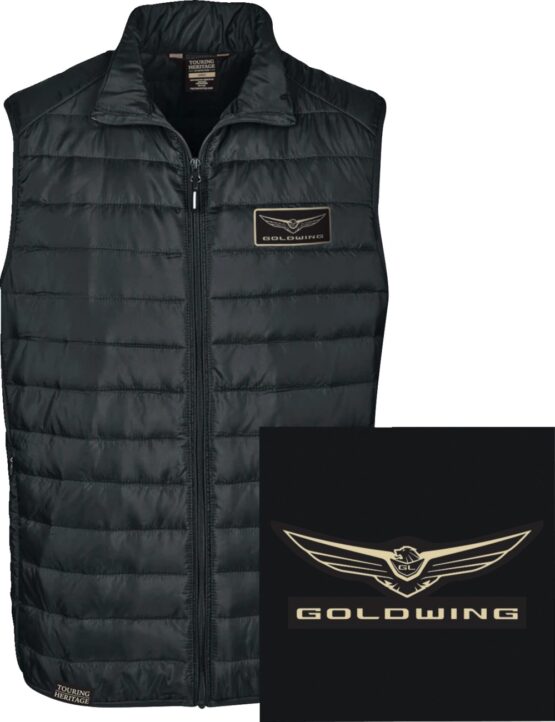Men's Gold Wing Puffer Vest