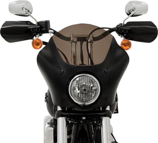 Memphis Shades Handguards Black FXR Dyna Softail Sportster Touring - Image 2