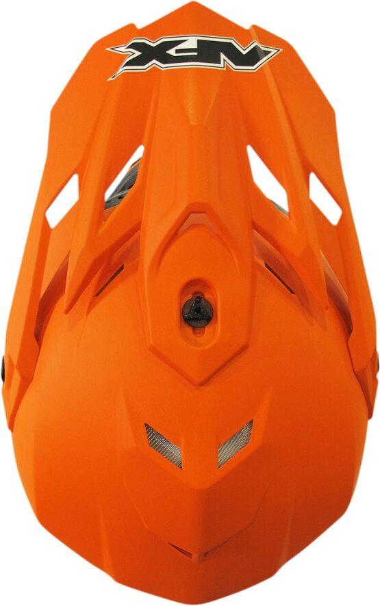 FX-19R Full Face Offroad Helmet Matte Orange 2X-Large - Image 4