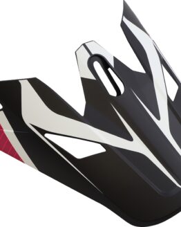 Z1R Rise Helmet Visor Flame Pink White Black Gloss Adult
