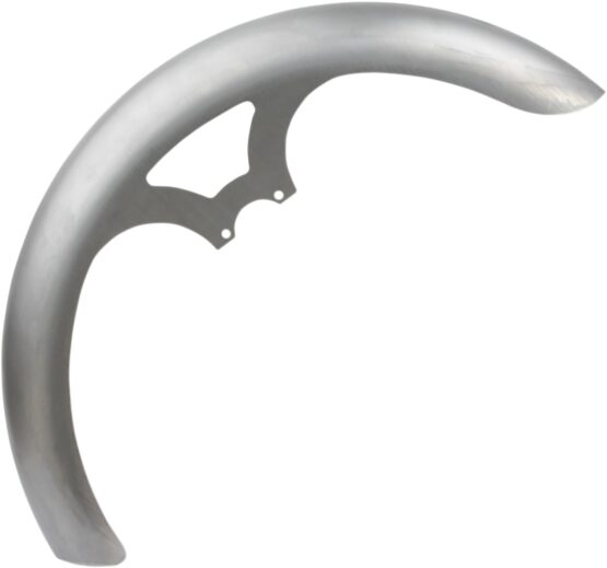 Arlen Ness 23" Rapper Front Fender - Natural Finish Steel