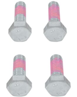 Bolt Rotor Bolts Silver Fits Honda