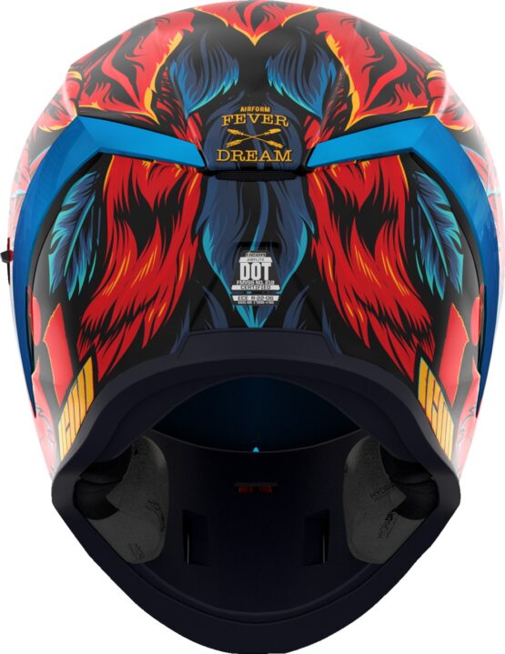 ICON Airform Fever Dream Helmet 2XL Red - Image 3