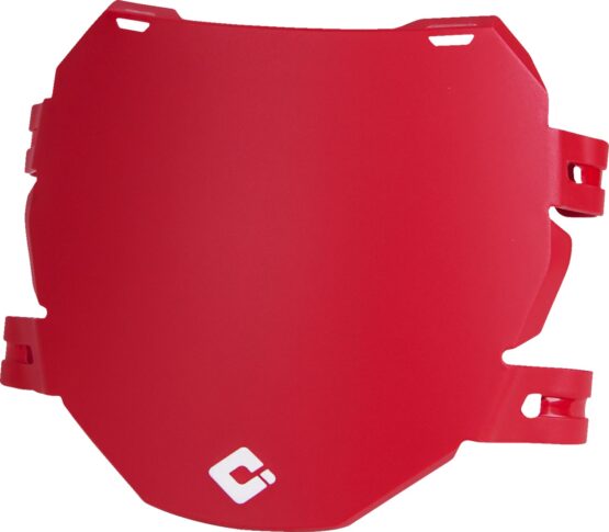 ODI Signature Downhill Number Plate Red