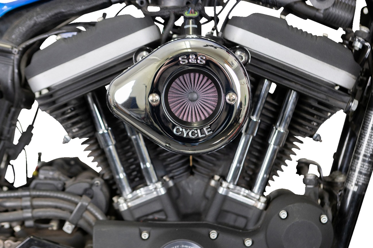 S&S Air Stinger Chrome Teardrop Air Cleaner - Image 3