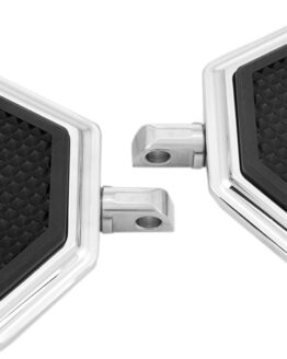 Superlight Mini Passenger Floorboards Chrome