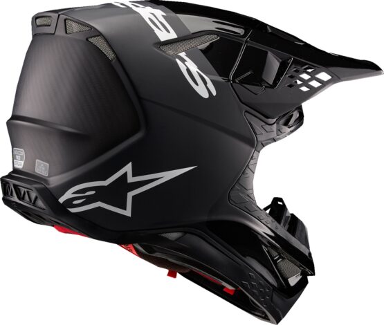 Alpinestars Supertech M10 Flood MIPS Helmet Black/Dark Gray XS - Image 3