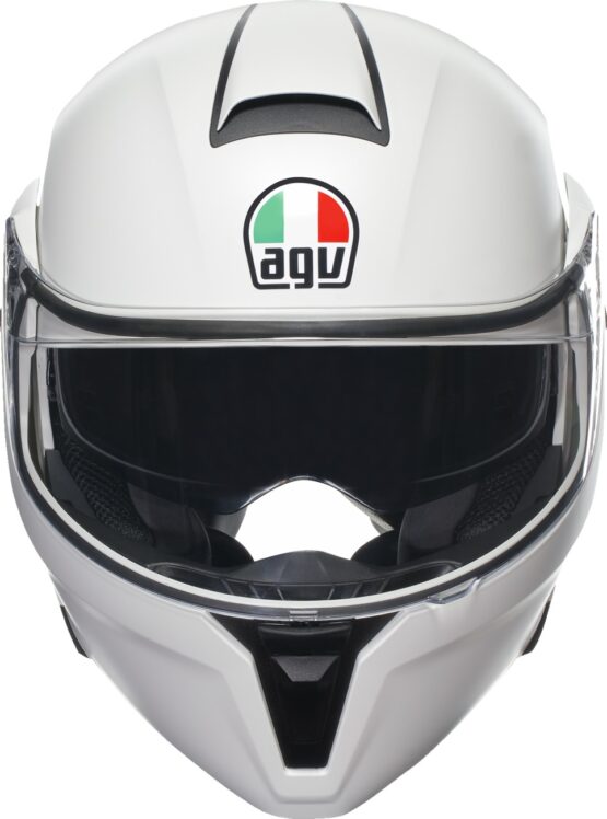 AGV Streetmodular Mono Modular Helmet Matte White Large - Image 4