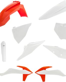 Full Plastic Kit - White/Orange Original 2019