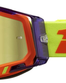 100% Racecraft 2 Goggle Panam Mirror Gold Lens Adult Unisex