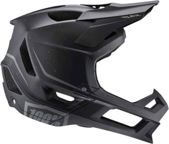 100% Trajecta Bike Helmet - Black, Large - Image 3