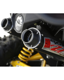 Big Gun EVO U Dual Slip-On Exhaust Black Fits 13-17 Can-Am Maverick & Max