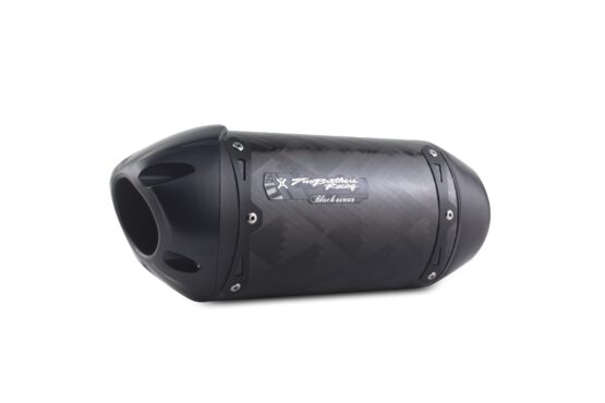 S1R Aluminum Slip On Exhaust Black Series