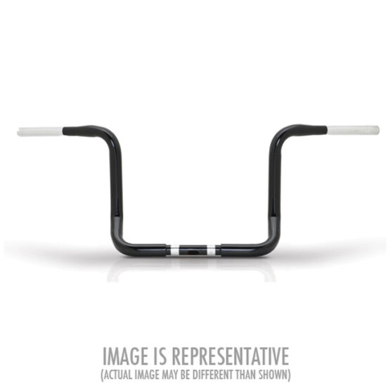 Burly Brand 13" Ape Hanger Bagger Handlebars Black 1.25" For Throttle-By-Wire